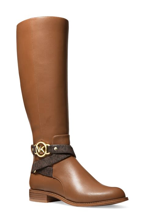 michael kors boots braun|Michael Kors boots high heel.